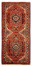 Alfombra de pasillo Alfombra persa - Bidjar - 207 x 77 cm - rojo claro