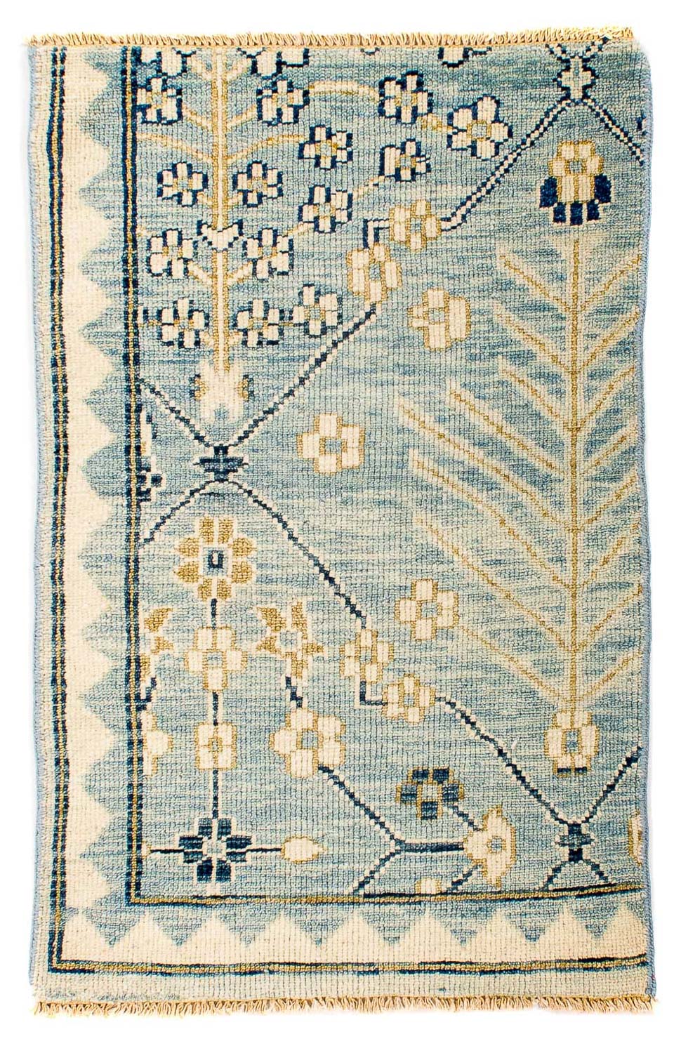 Alfombra Ziegler - Moderna - 92 x 62 cm - azul claro
