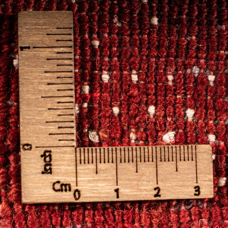 Alfombra Gabbeh - Loribaft Persa - 120 x 81 cm - rojo oscuro