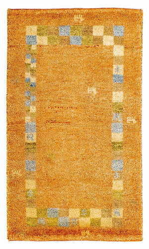Alfombra Gabbeh - Indus - 110 x 65 cm - oro