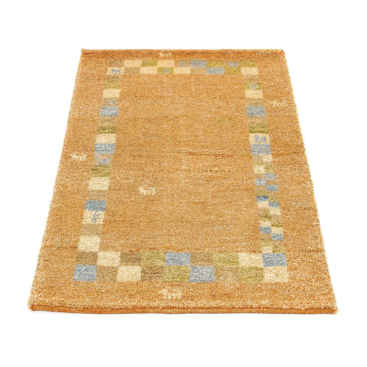 Alfombra Gabbeh - Indus - 110 x 65 cm - oro
