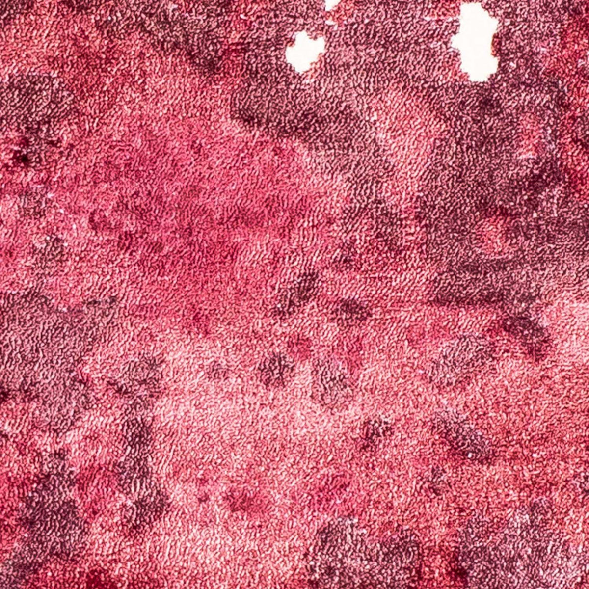 Alfombra de viscosa cuadrado - 70 x 70 cm - multicolor