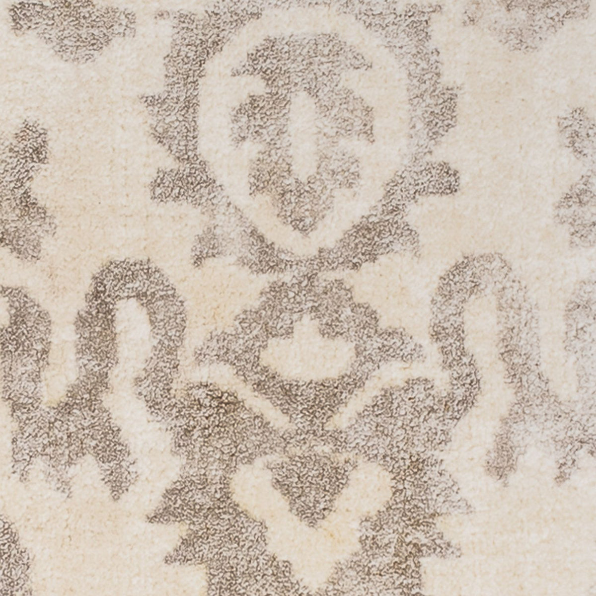 Alfombra de viscosa cuadrado - 70 x 70 cm - marrón claro