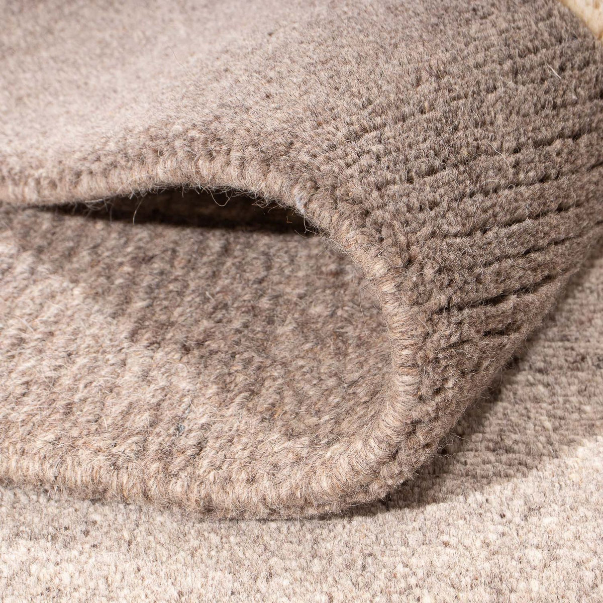 Alfombra de Nepal - 270 x 191 cm - chocolate claro