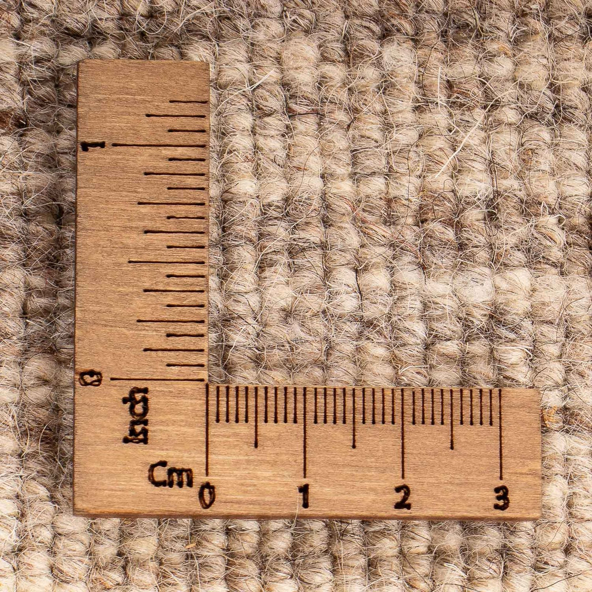 Alfombra de Nepal - 142 x 70 cm - marrón claro