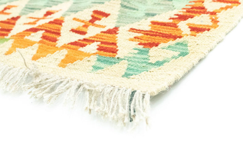 Alfombra de pasillo Alfombra Kelim - Oriental - 197 x 64 cm - colorido