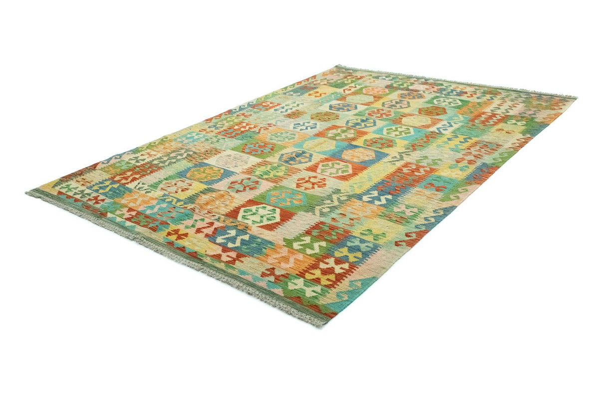 Alfombra Kelim - Oriental - 302 x 205 cm - colorido