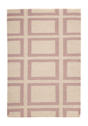 Alfombra Kelim - Tendencia - 91 x 60 cm - beige