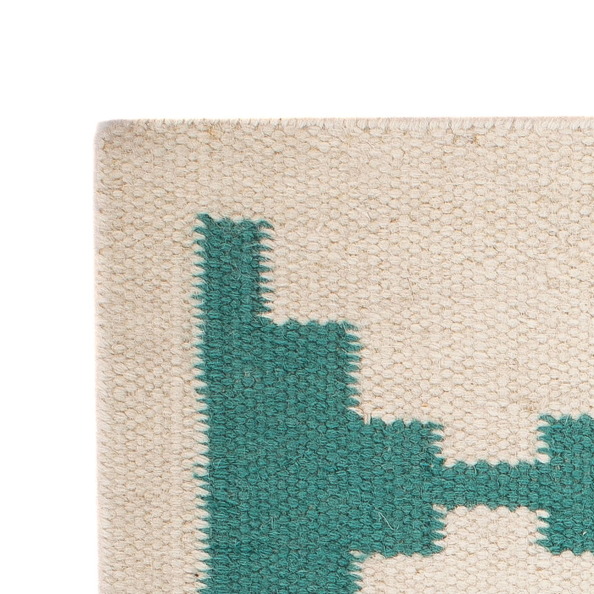 Alfombra Kelim - Tendencia - 90 x 60 cm - beige