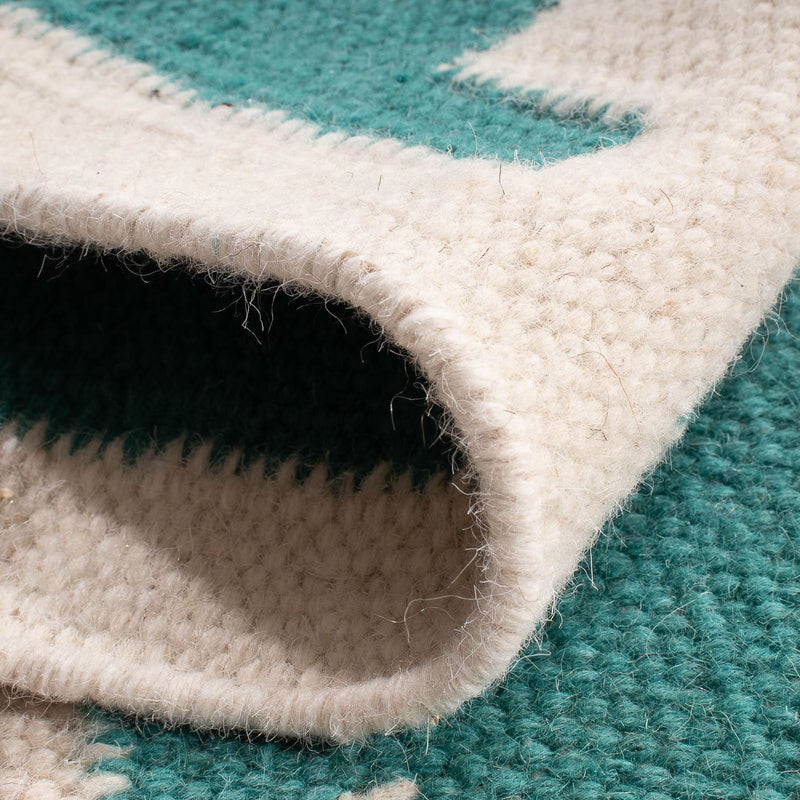 Alfombra Kelim - Tendencia - 90 x 60 cm - beige