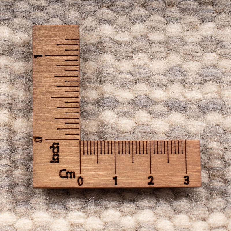 Alfombra Kelim - Tendencia cuadrado  - 60 x 60 cm - beige