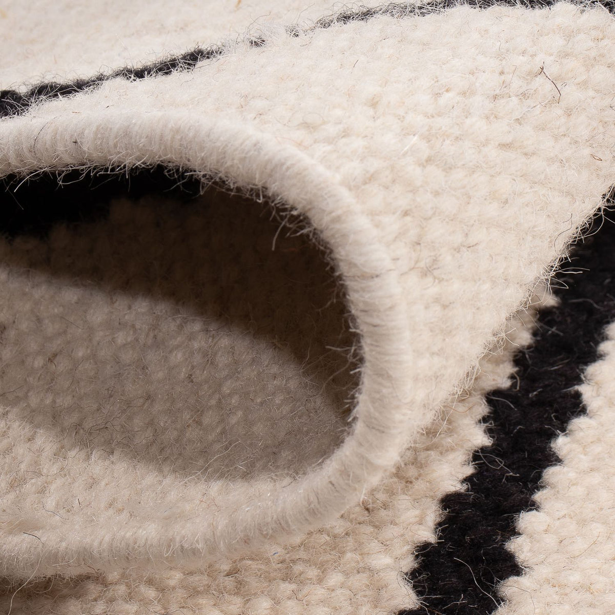 Alfombra Kelim - Tendencia - 93 x 61 cm - beige