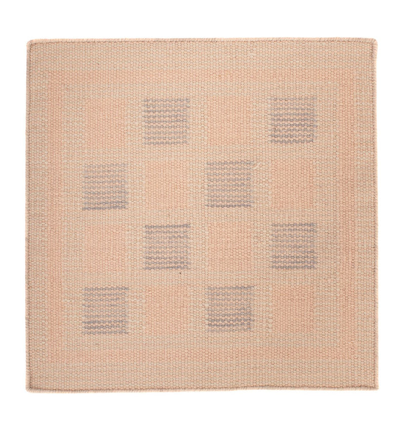 Alfombra Kelim - Tendencia cuadrado  - 60 x 60 cm - multicolor