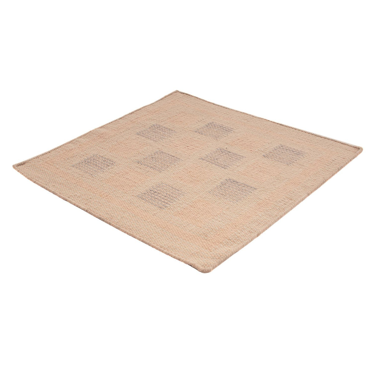 Alfombra Kelim - Tendencia cuadrado  - 60 x 60 cm - multicolor