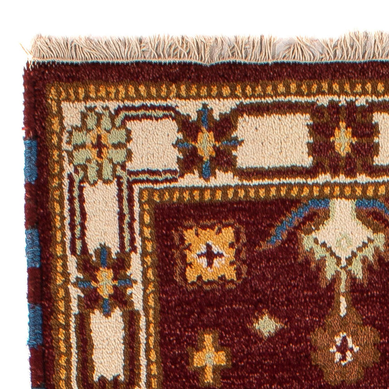 Alfombra de pasillo Alfombra Ziegler - Kazak - 201 x 65 cm - rojo oscuro