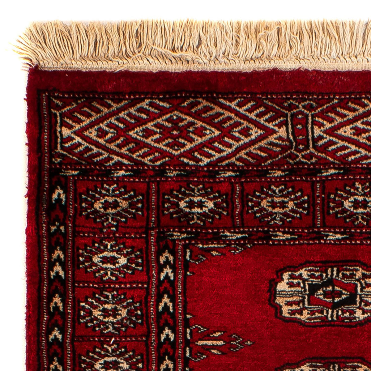 Alfombra Pakistani - 115 x 78 cm - rojo oscuro