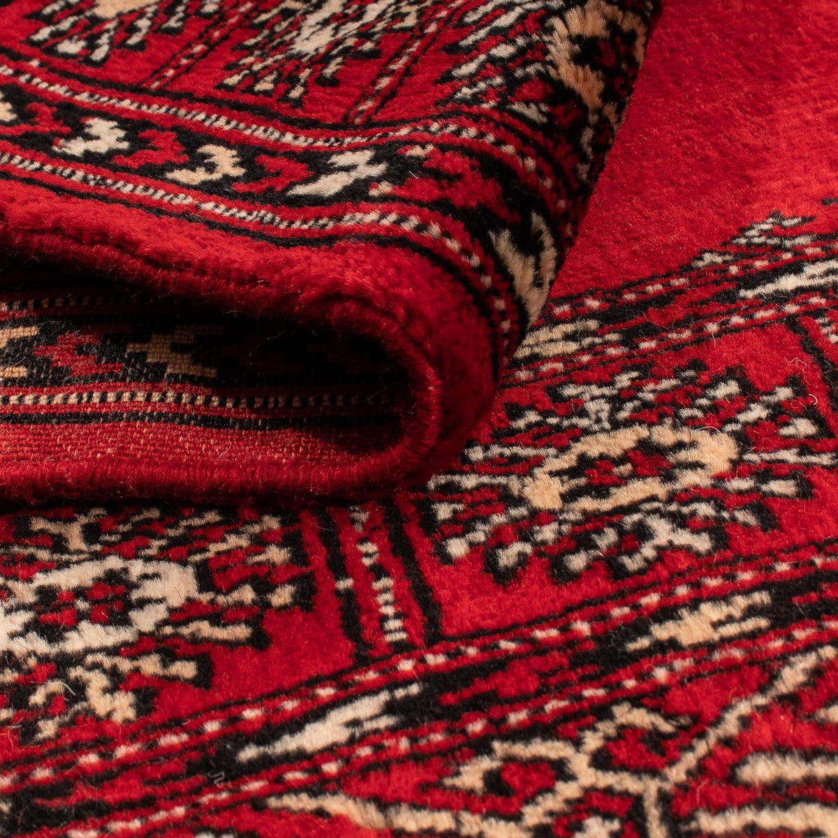 Alfombra Pakistani - 115 x 78 cm - rojo oscuro