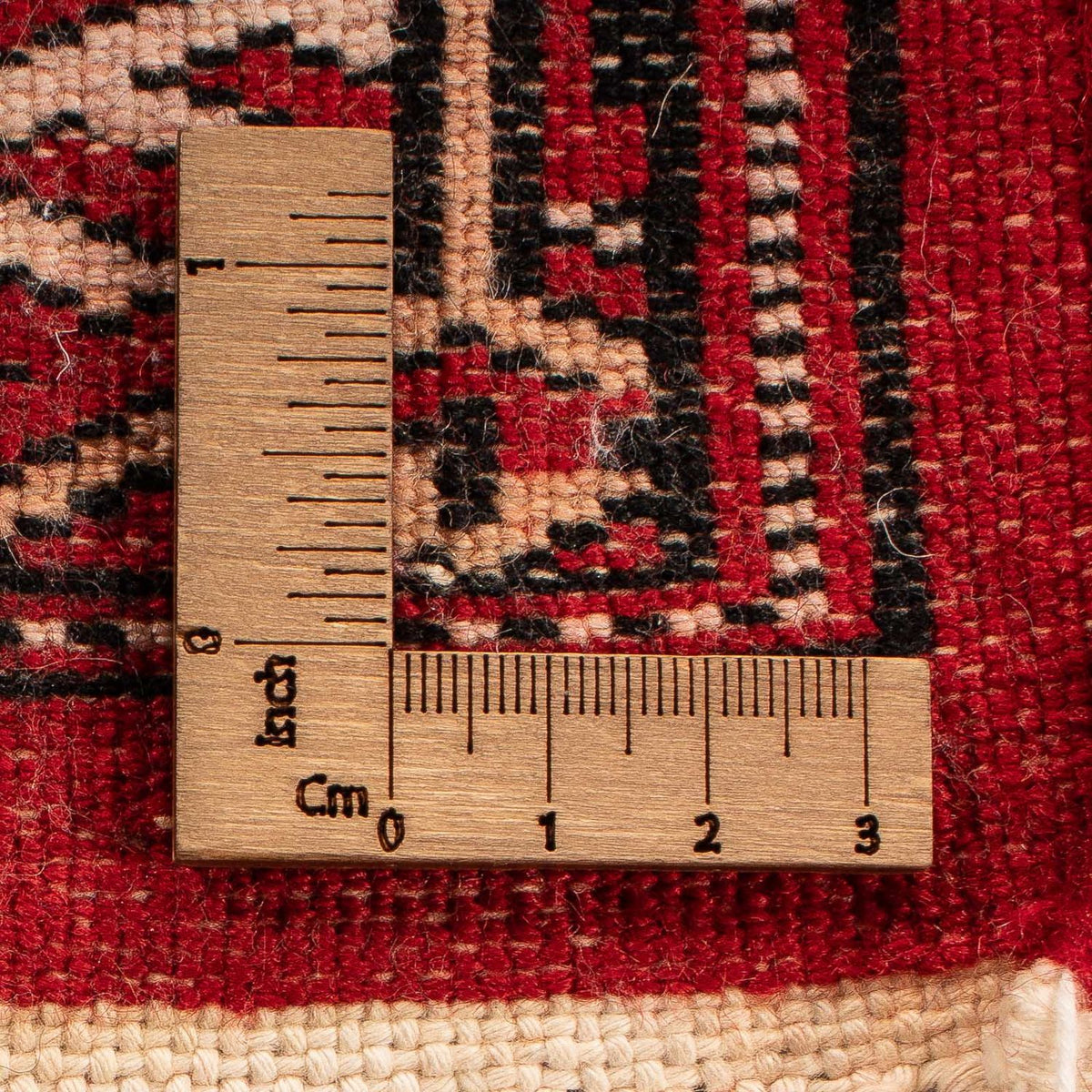 Alfombra Pakistani - 115 x 78 cm - rojo oscuro