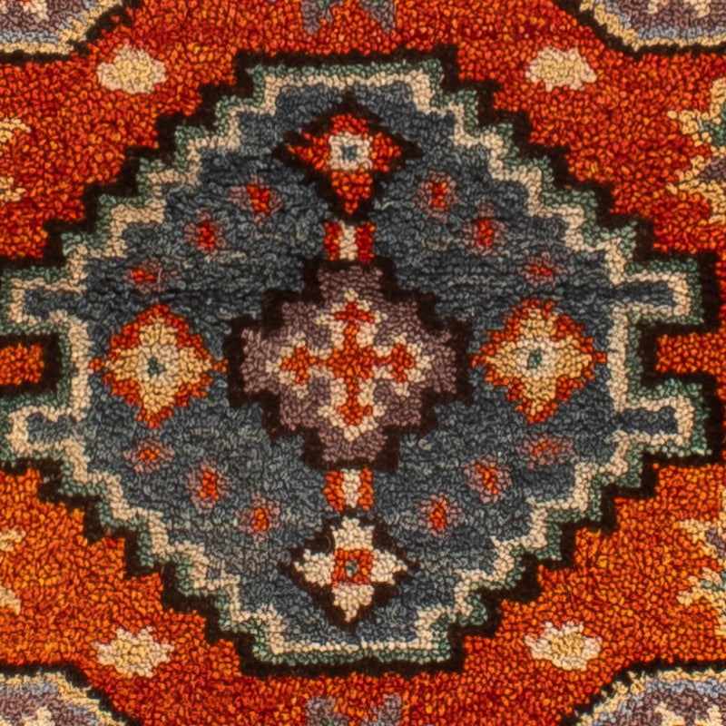 Alfombra de pasillo Alfombra Ziegler - Kazak - 202 x 64 cm - óxido