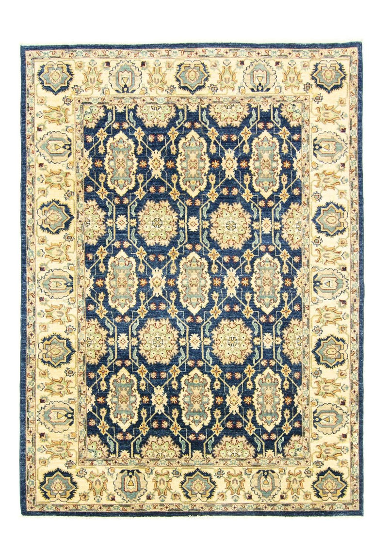 Alfombra Ziegler - 228 x 168 cm - azul oscuro