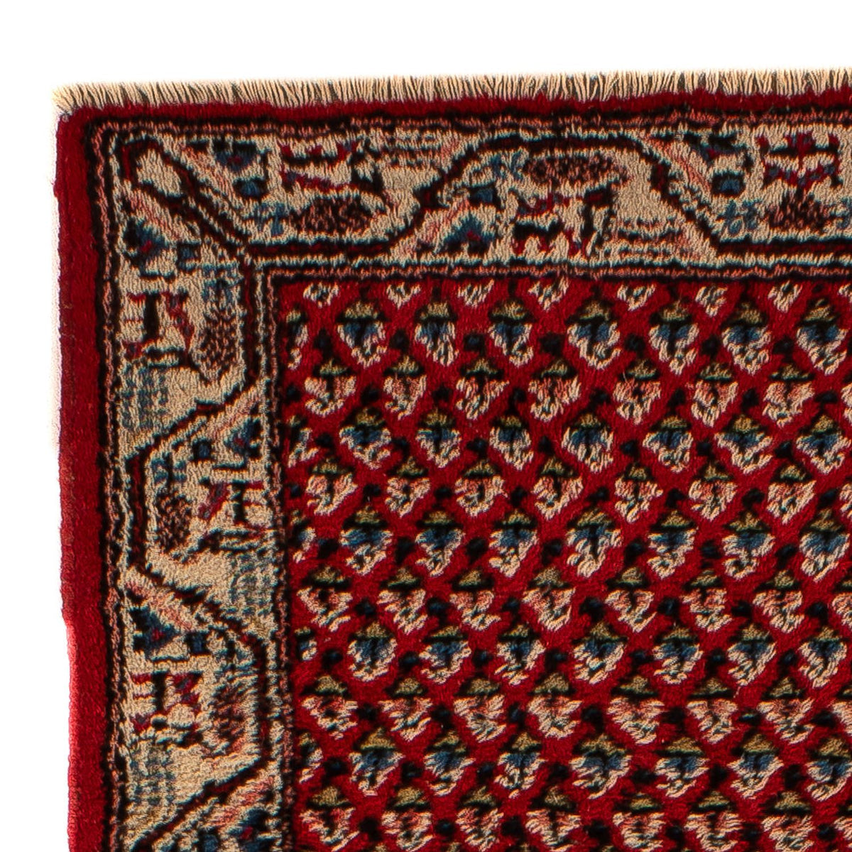 Alfombra de pasillo Alfombra persa - Mir - 203 x 77 cm - rojo oscuro