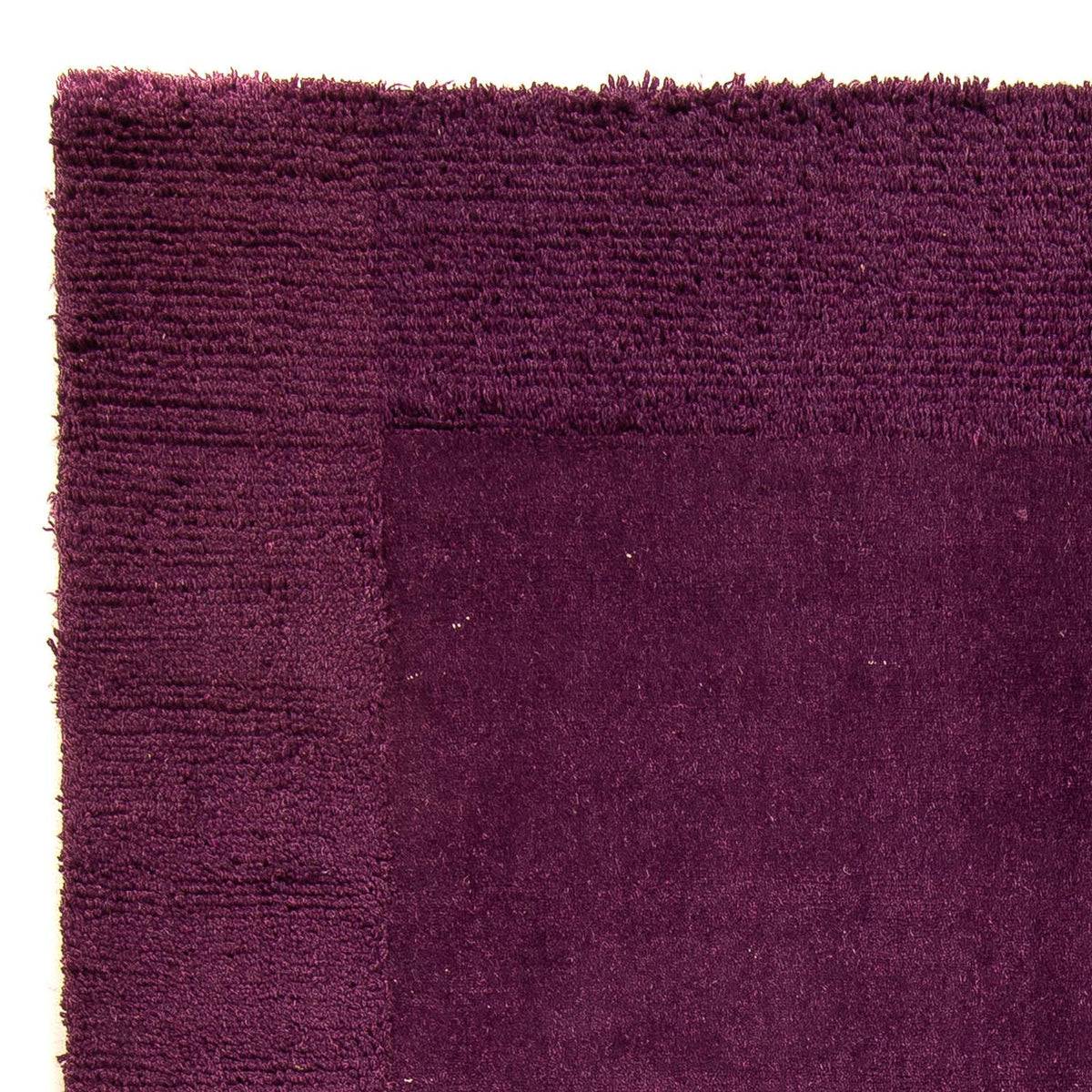 Alfombra de lana - 227 x 155 cm - púrpura