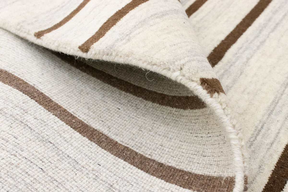 Alfombra de lana - 178 x 121 cm - beige