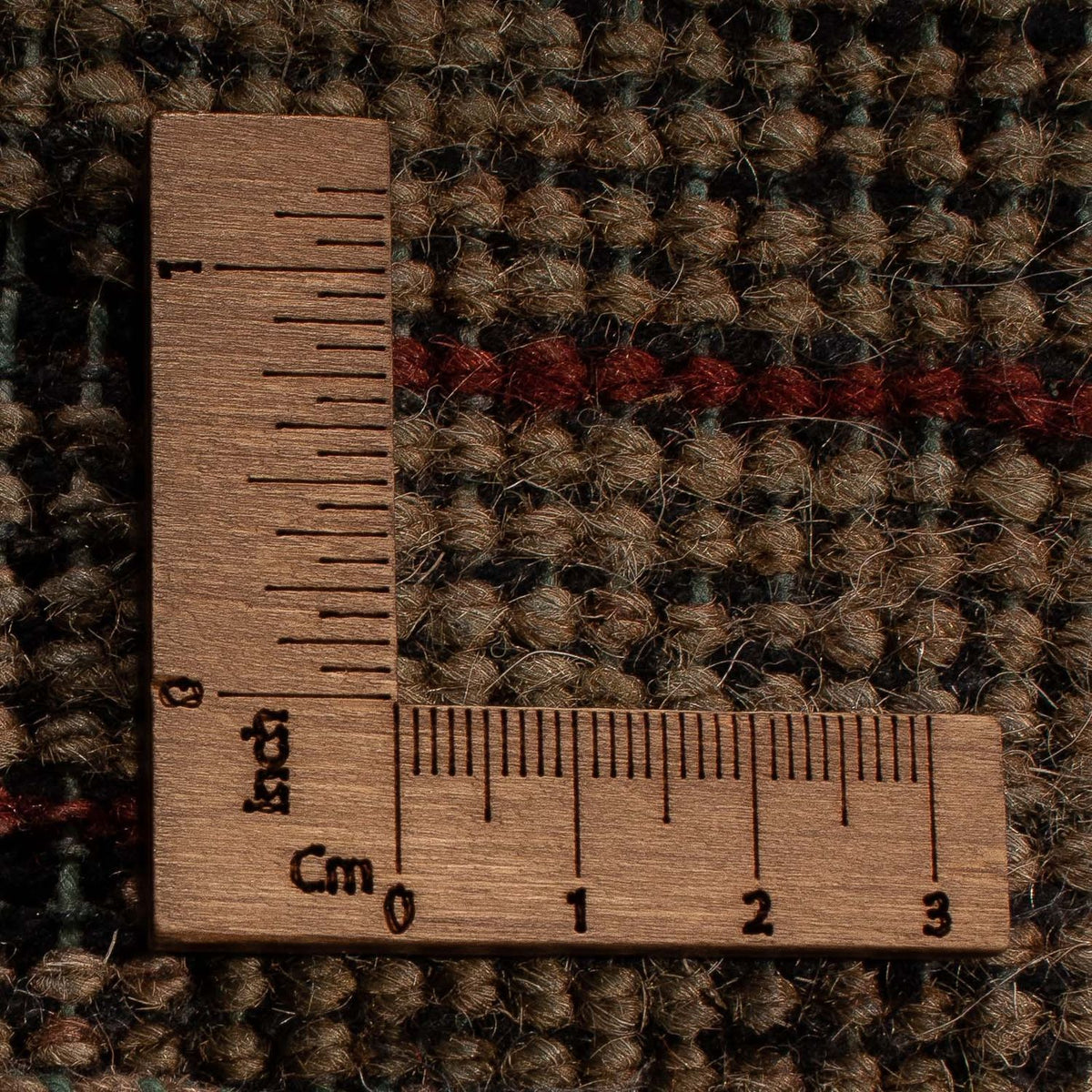 Alfombra Gabbeh - Indus - 300 x 200 cm - marrón oscuro