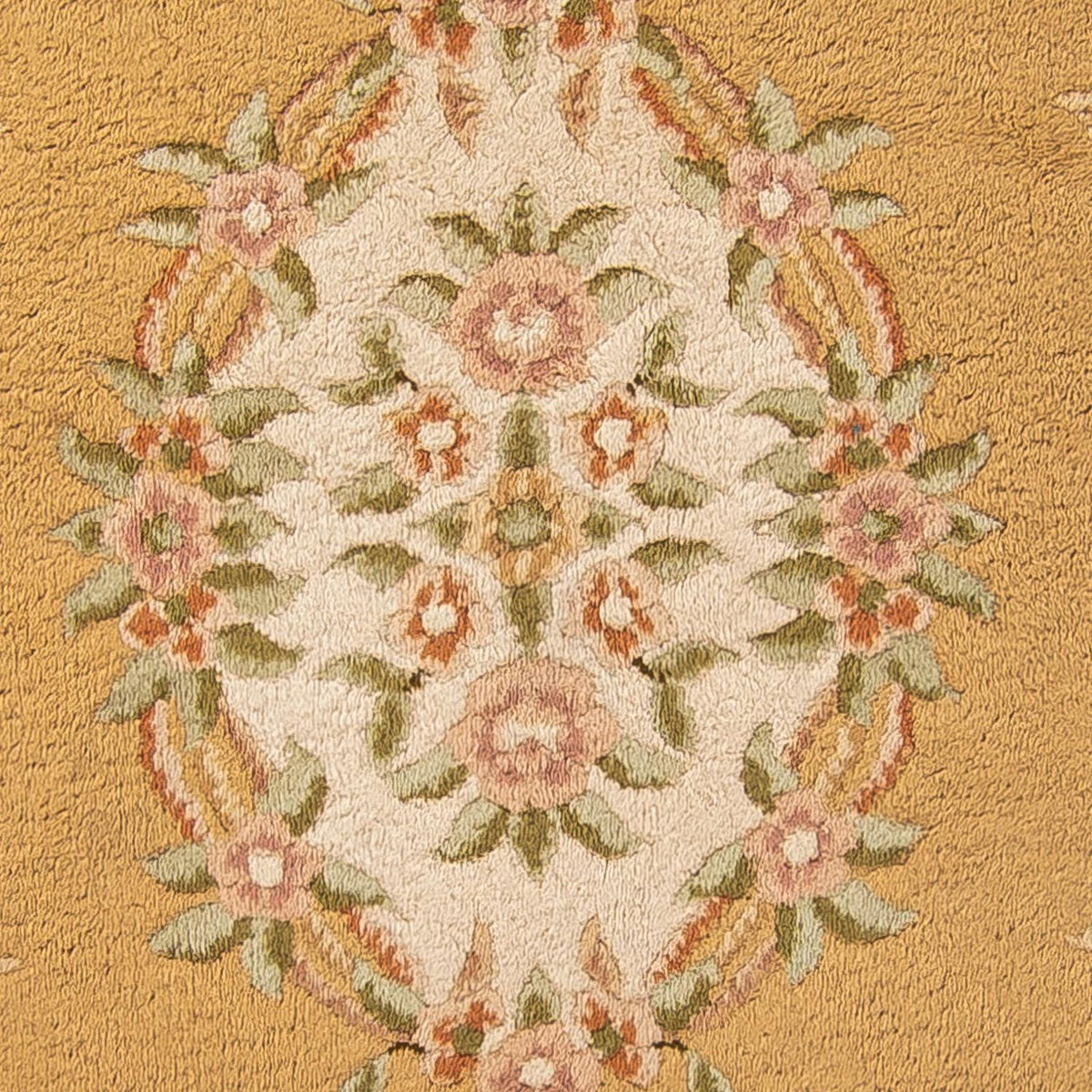 Alfombra de pasillo Alfombra china - 223 x 125 cm - oro