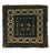 Alfombra afgana cuadrado  - 35 x 33 cm - azul