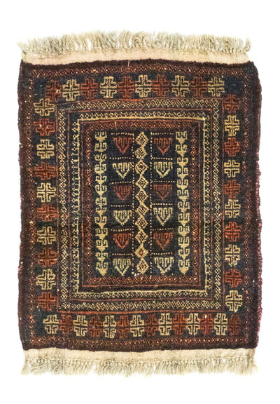 Alfombra afgana 57x70cm - Alfombra oriental