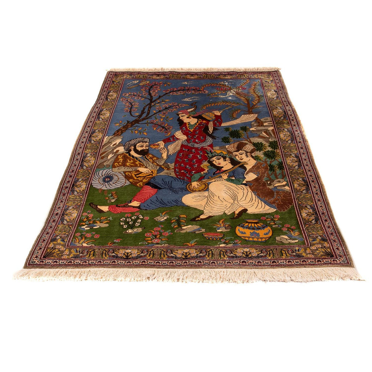 Alfombra Persa - Tabriz - Real - 198 x 117 cm - multicolor