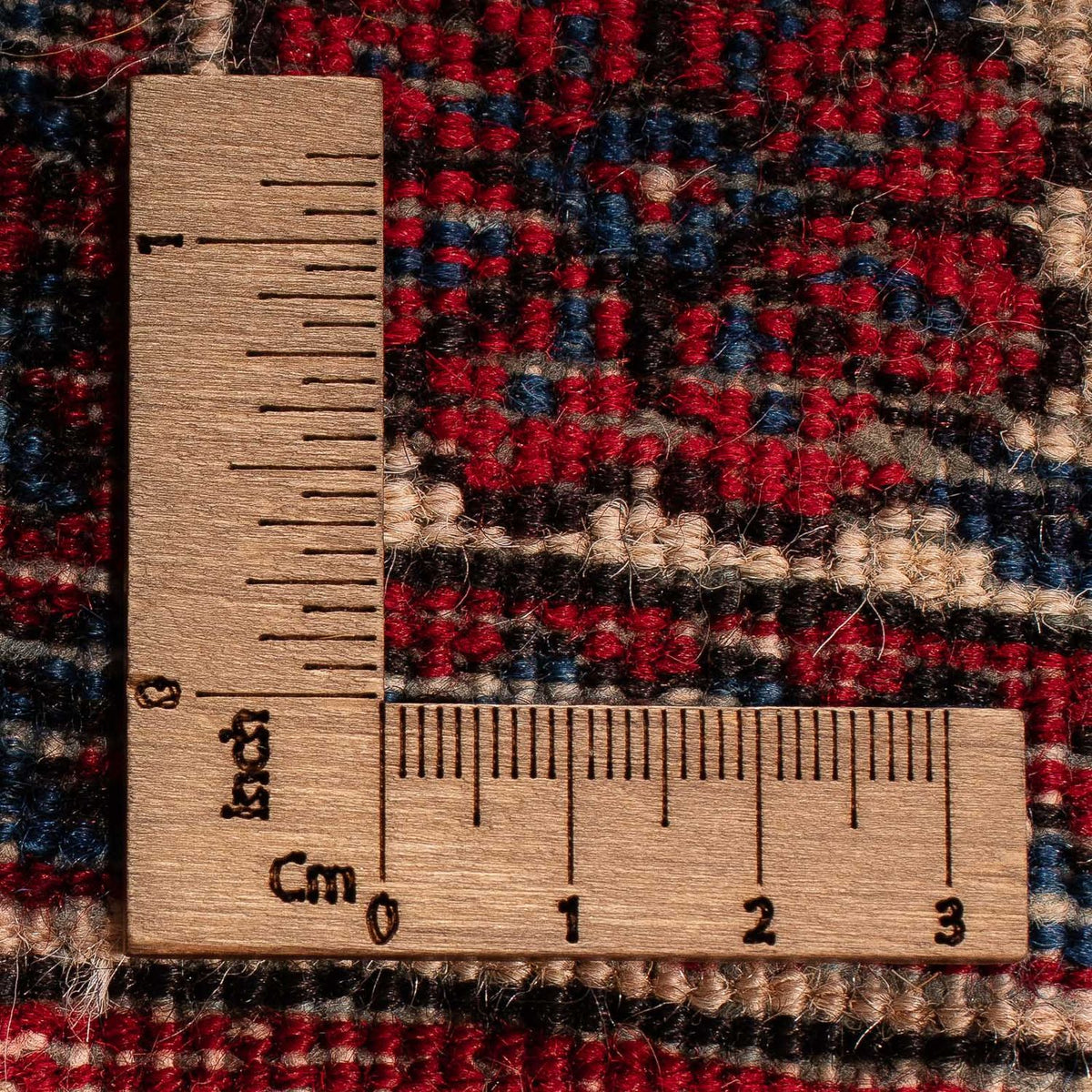 Alfombra persa - Nómada - 335 x 226 cm - rojo oscuro