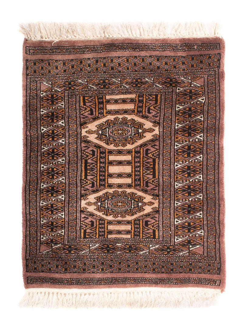 Alfombra Pakistani - 77 x 61 cm - marrón