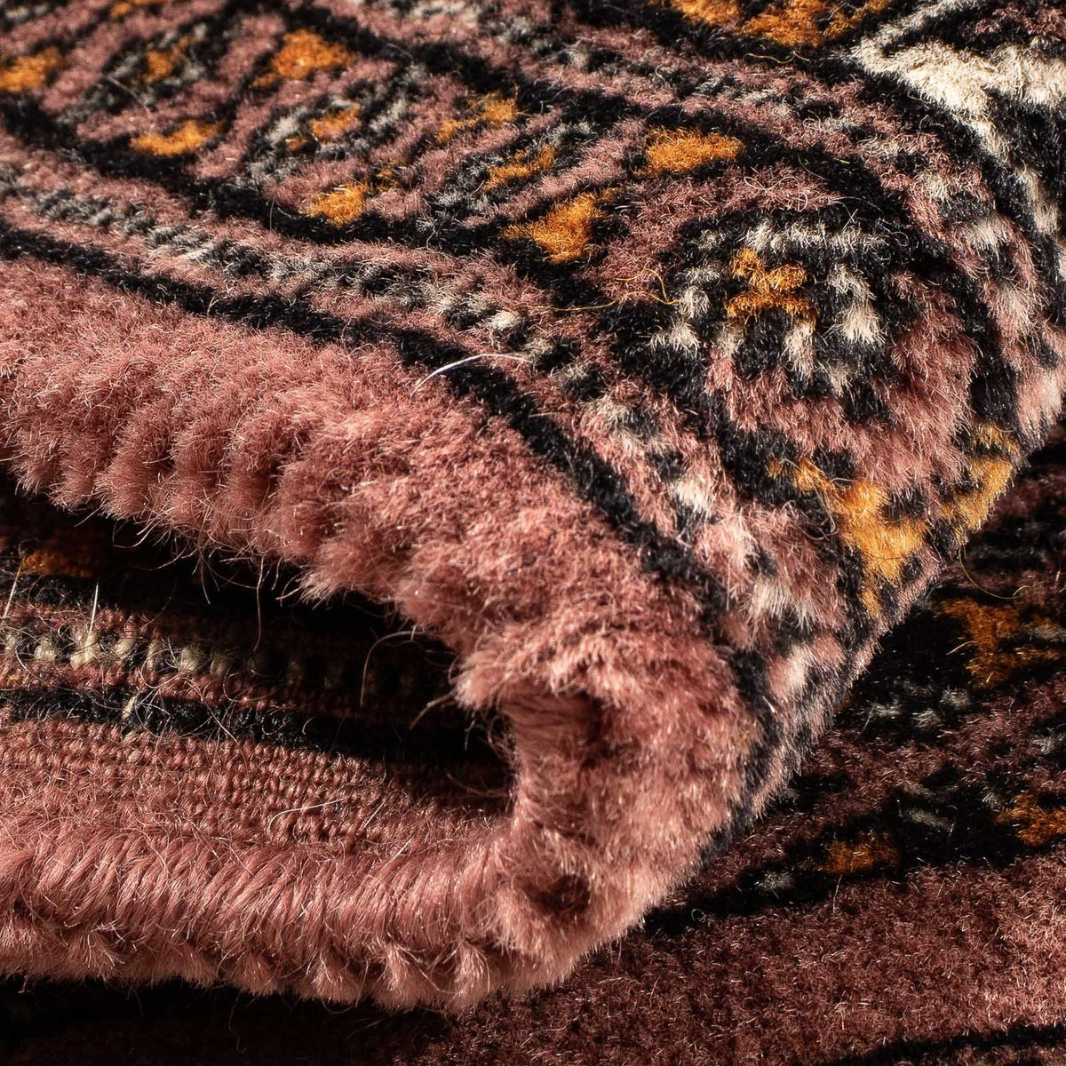 Alfombra Pakistani - 77 x 61 cm - marrón