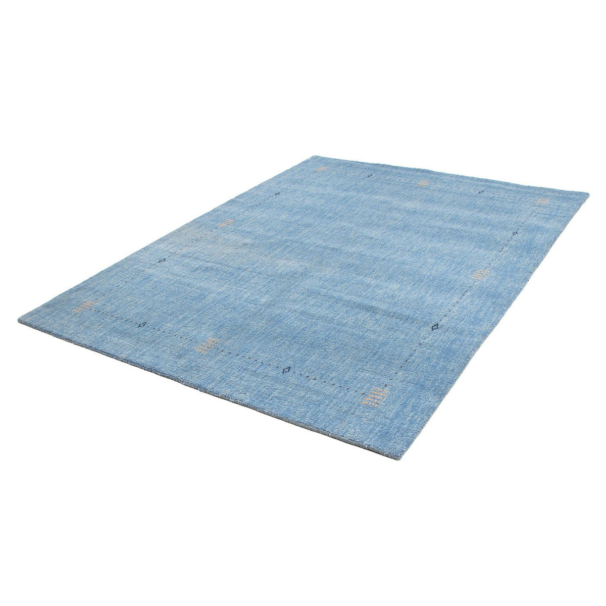 Alfombra Gabbeh - Indus - 222 x 136 cm - azul