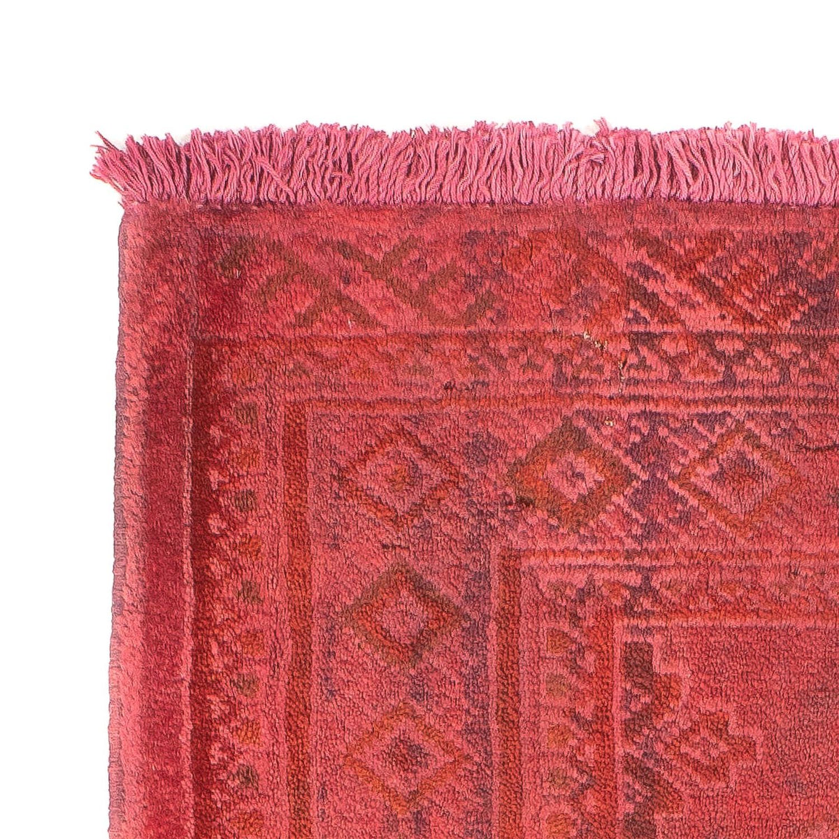 Alfombra Pakistani - 89 x 68 cm - rojo