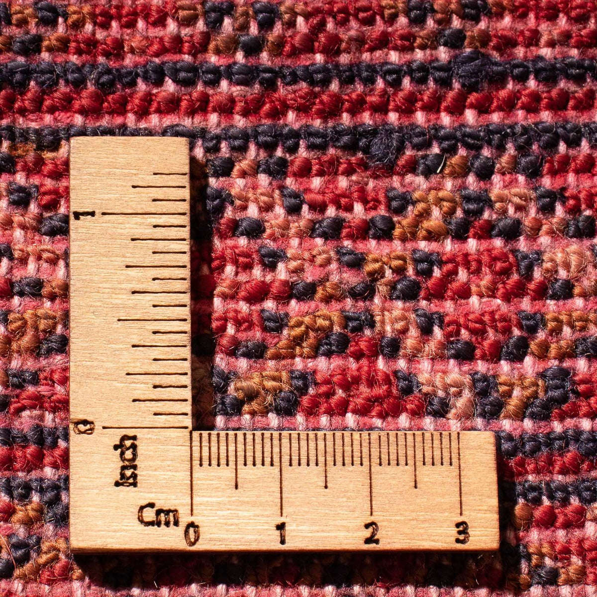 Alfombra Pakistani - 86 x 60 cm - rojo oscuro