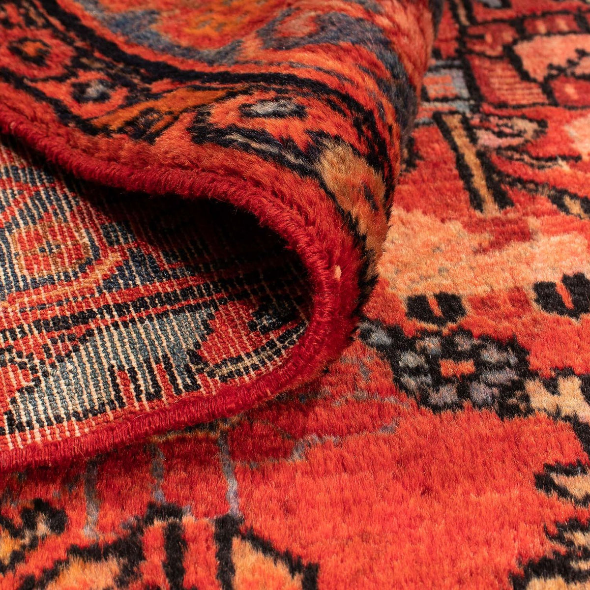 Alfombra persa - Nómada - 115 x 89 cm - rojo
