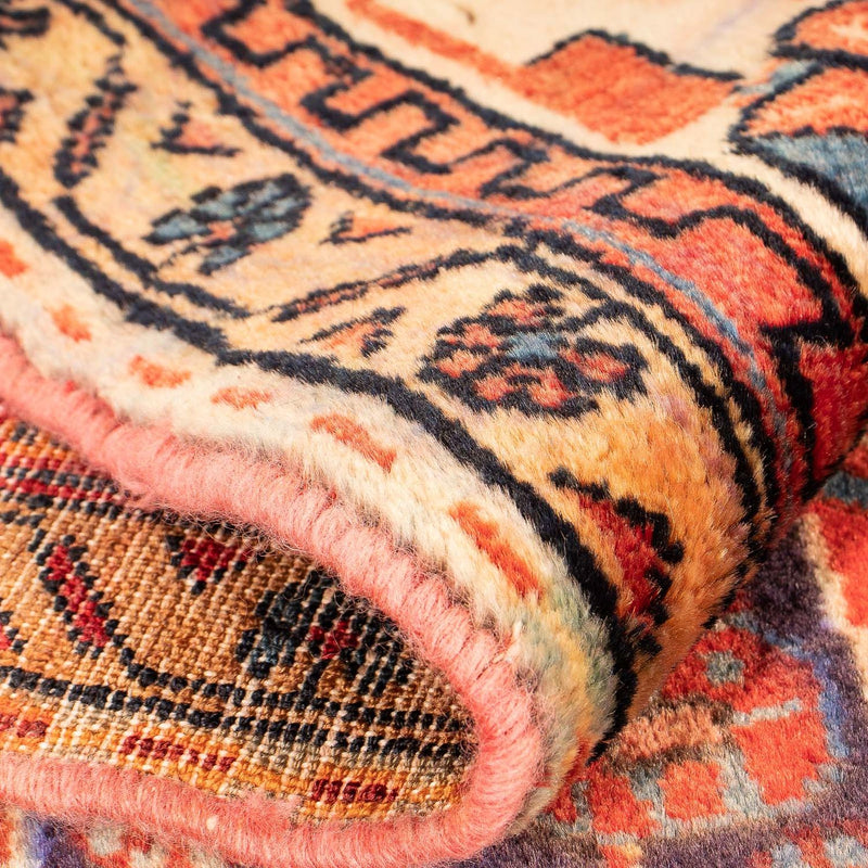 Alfombra persa - Nómada - 120 x 88 cm - multicolor