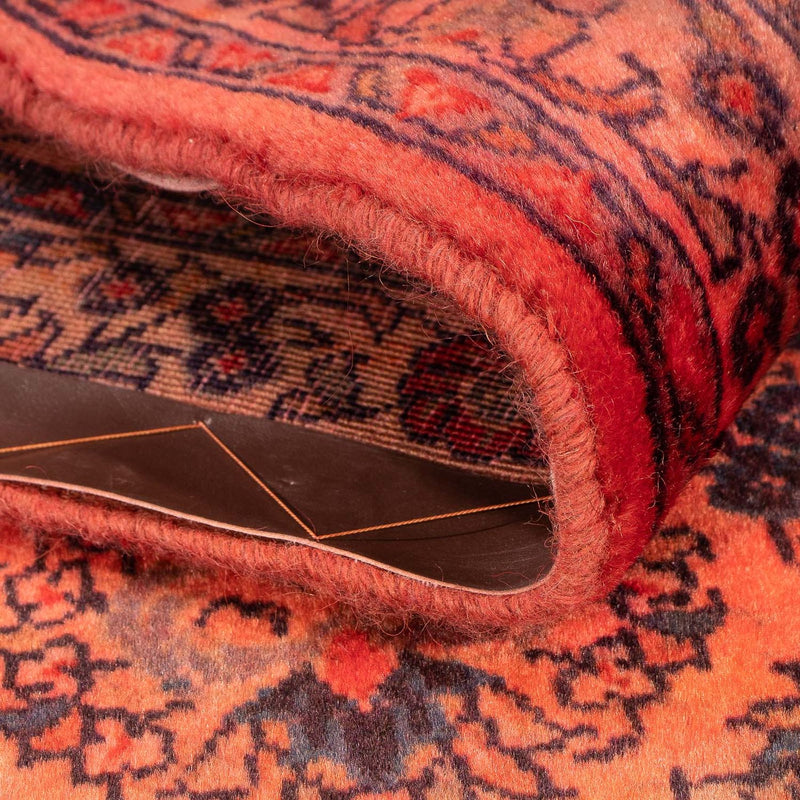 Alfombra persa - Clásica - 132 x 68 cm - rojo oscuro