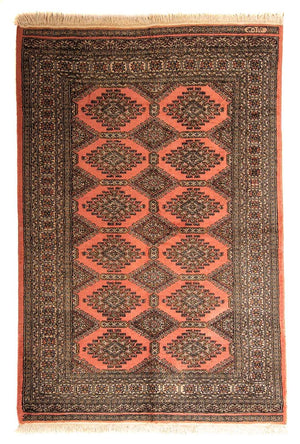 Alfombra Pakistani - 190 x 127 cm - rojo claro