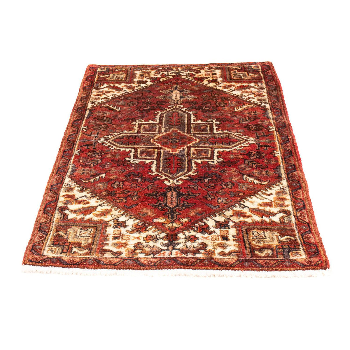 Alfombra persa - Nómada - 132 x 84 cm - óxido