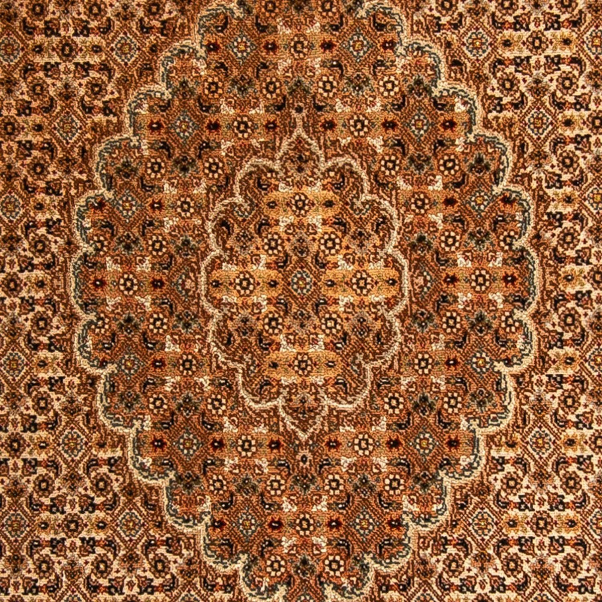 Alfombra Persa - Tabriz - Real - 158 x 102 cm - marrón claro