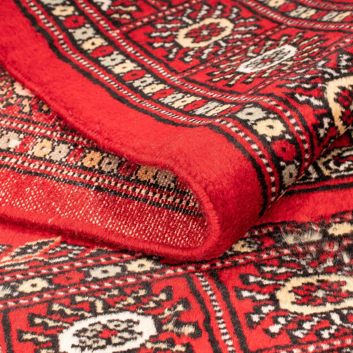 Alfombra Pakistani - 123 x 80 cm - rojo oscuro