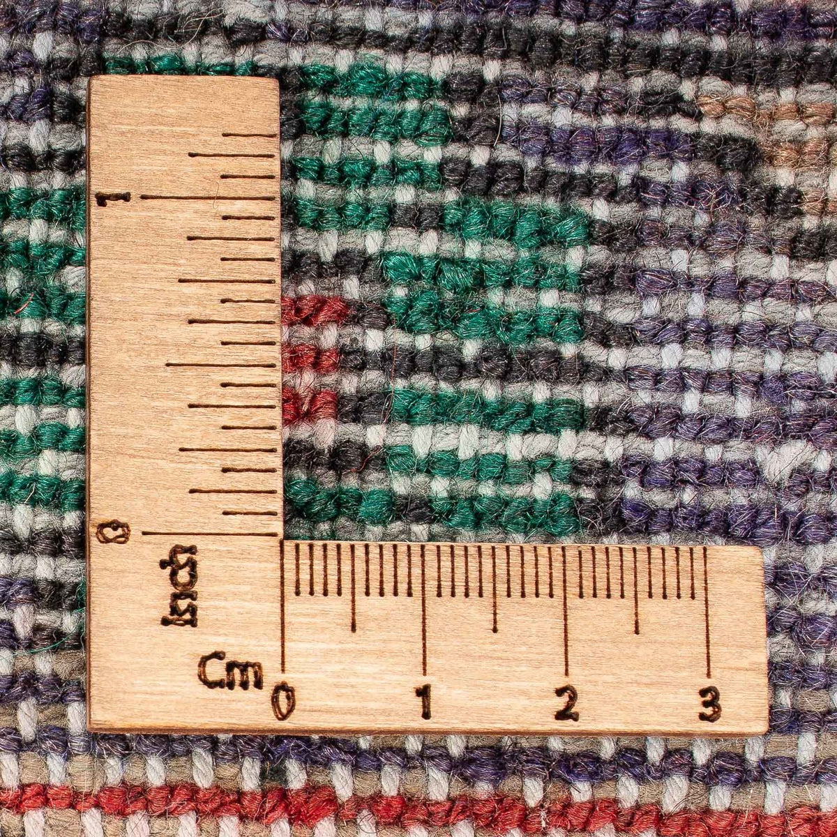 Alfombra persa - Nómada - 177 x 108 cm - rojo oscuro