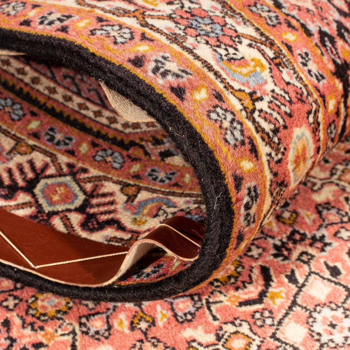 Alfombra persa - Bidjar - 143 x 88 cm - marrón claro