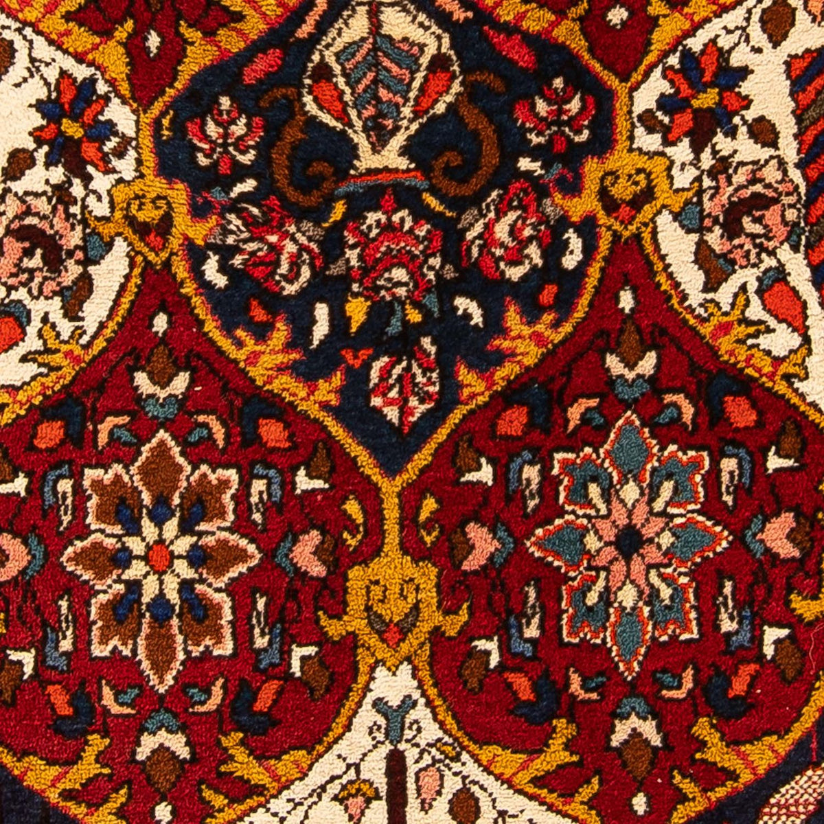 Alfombra persa - Nómada - 157 x 108 cm - multicolor