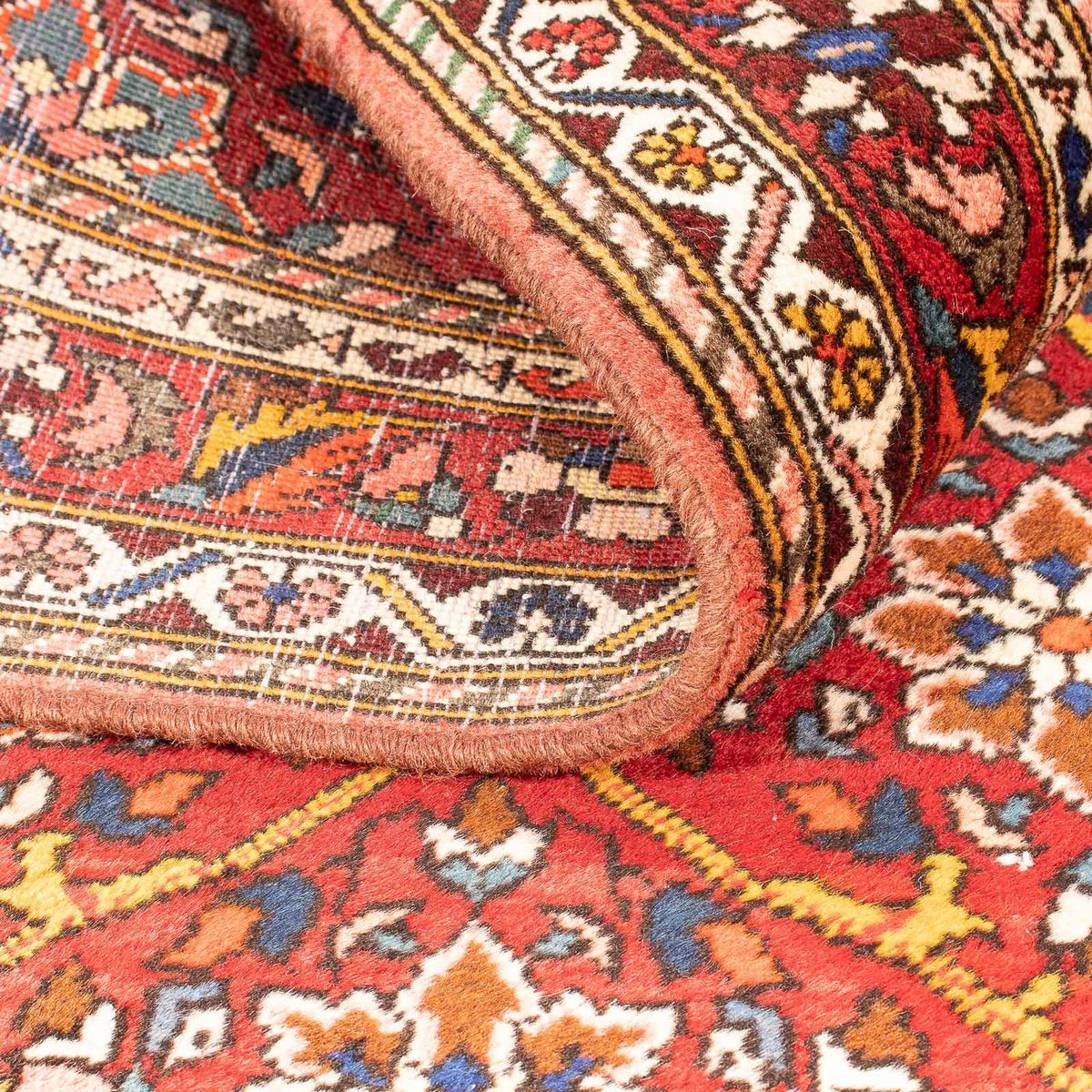 Alfombra persa - Nómada - 157 x 108 cm - multicolor