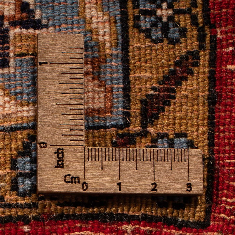 Alfombra oriental - Indus - 154 x 103 cm - rojo oscuro